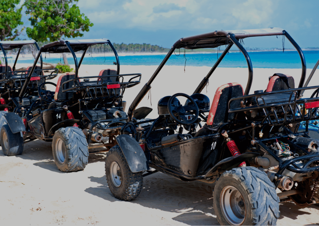 Current image: Buggies in the beach
