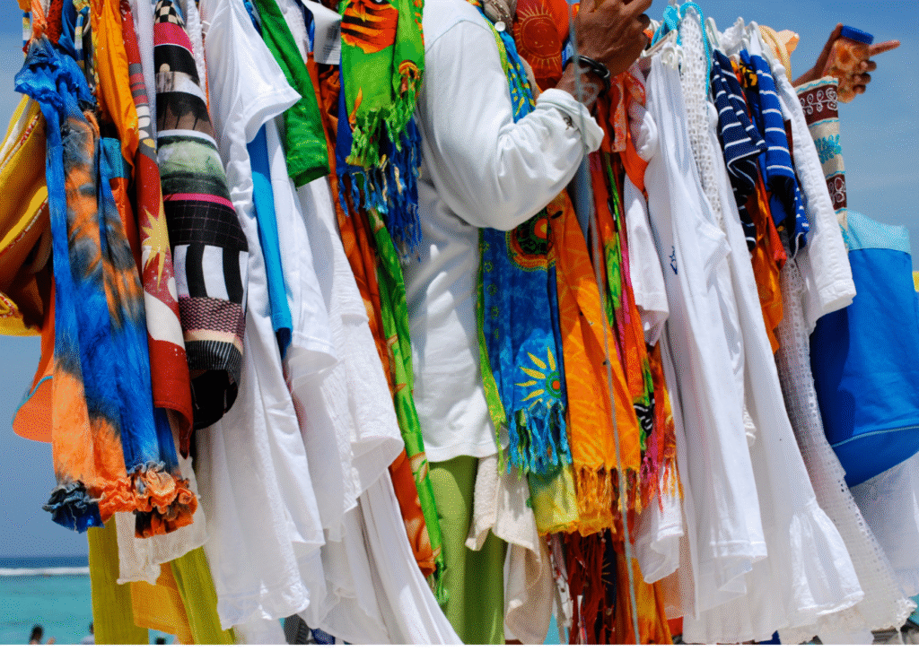 Current image: Cloth vendor